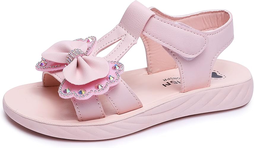 Amazon Skeblo サンダル 女の子 スポーツサンダル キッズ サマーサンダル 子供靴 歩きやすい 通気 軽量 可愛い 夏用 水陸両用 Skeblo サンダル
