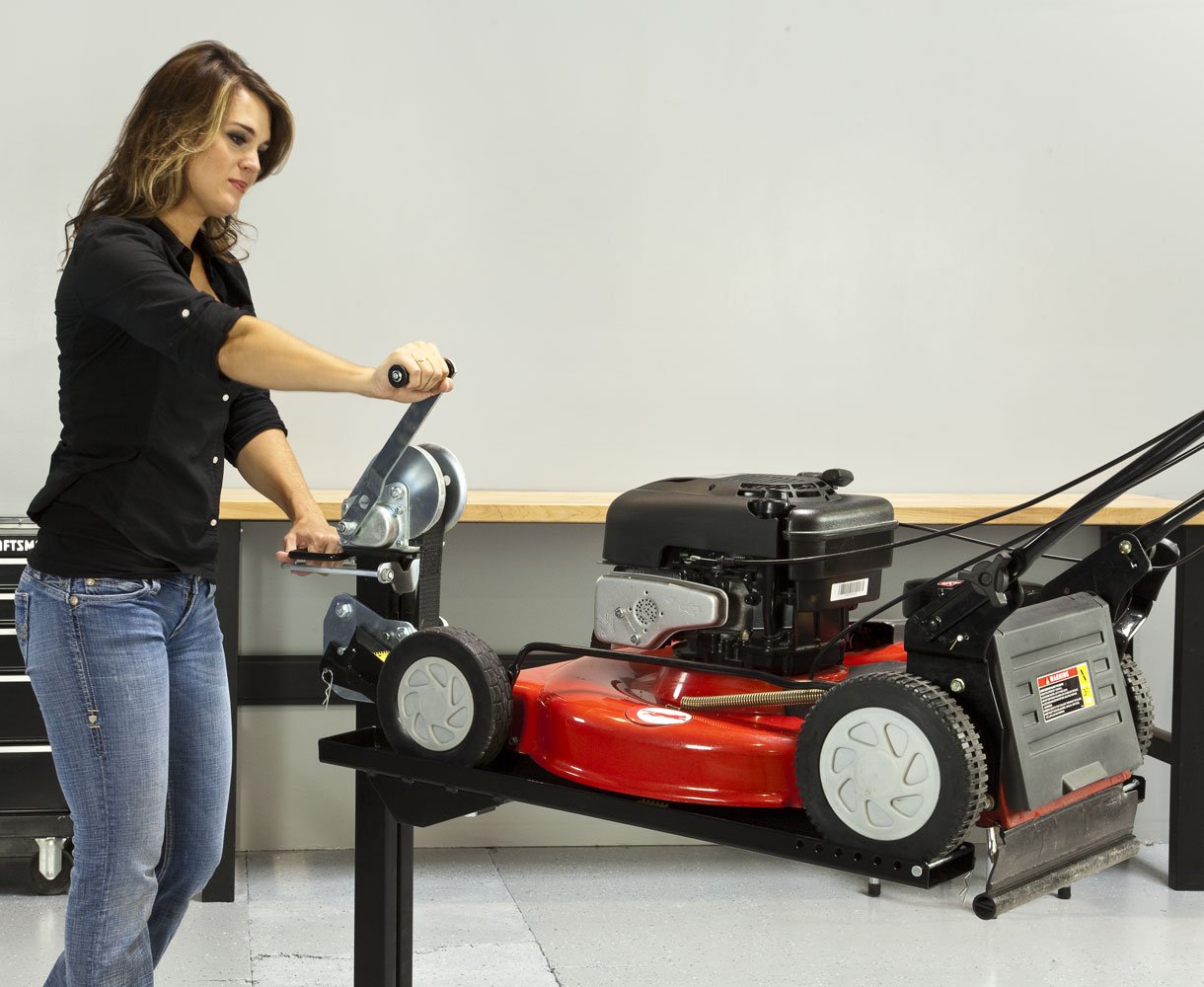 MoJack MJWB 200Pound Walk Behind Lawn Mower Lift Attachment For EZ, XT