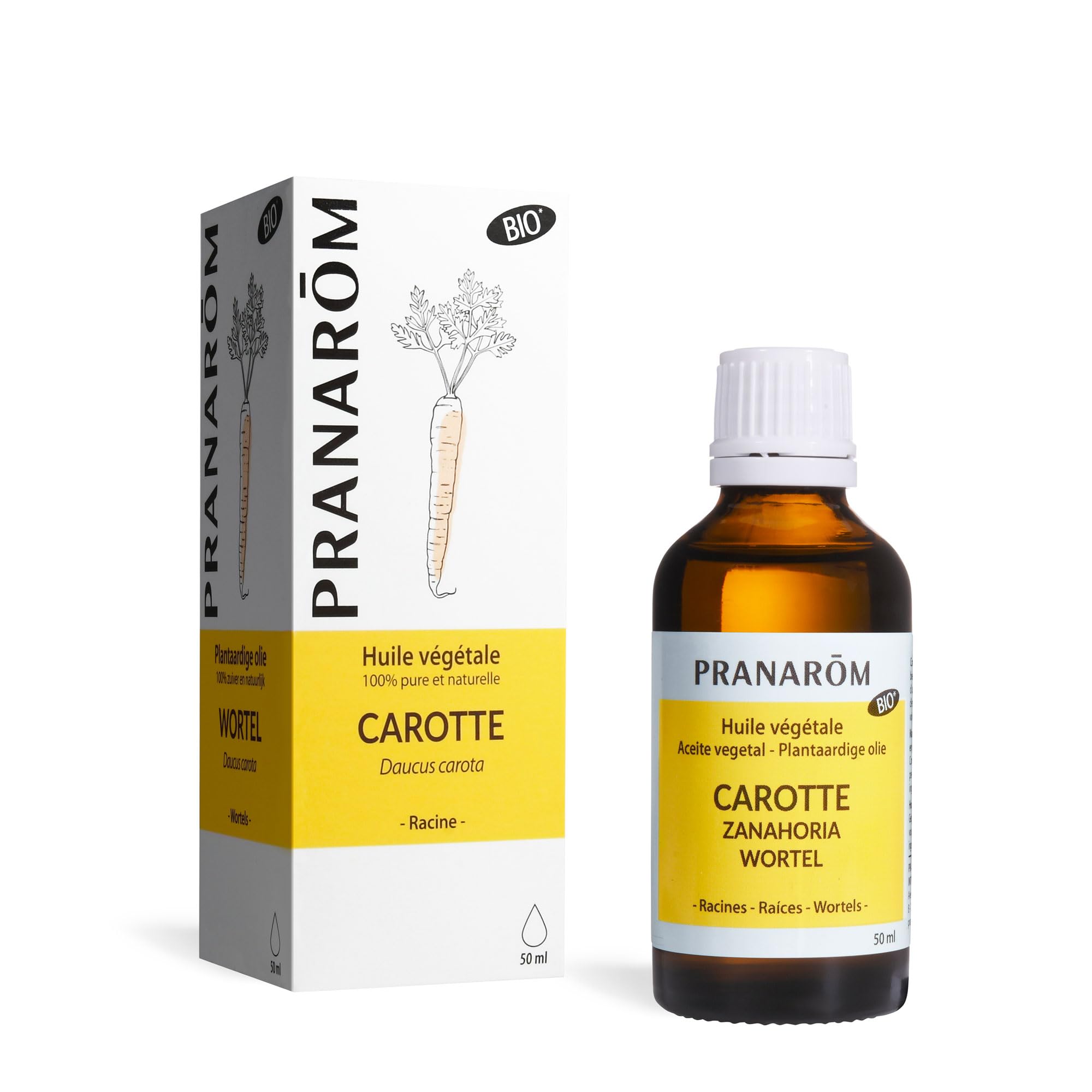 Pranarom - Organic Carrot Vegetable Oil 50 ml