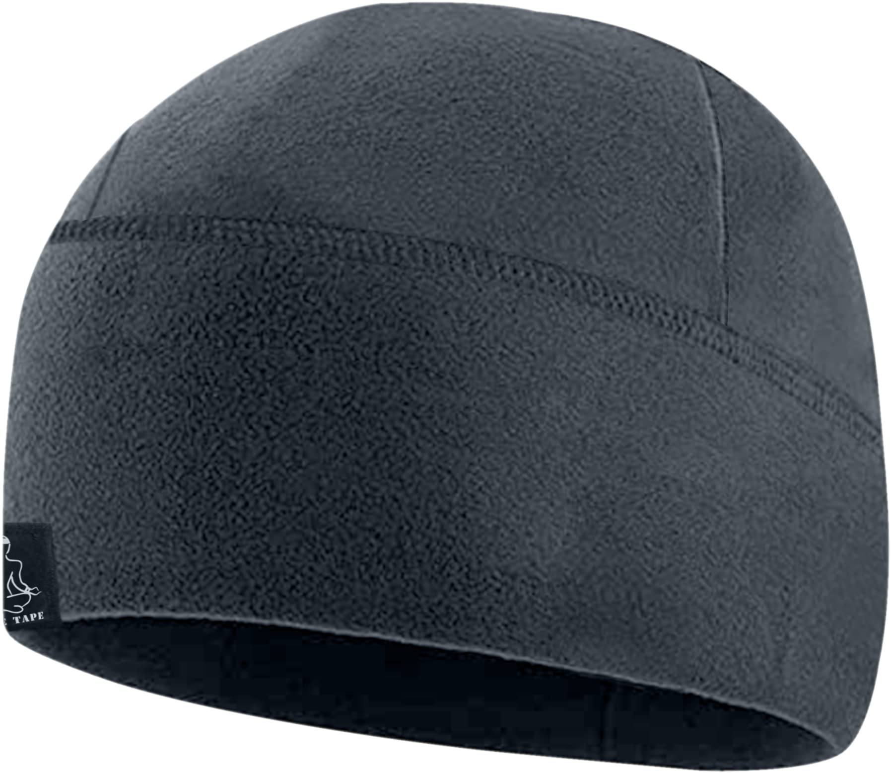 Temple Tape Tactical Fleece Watch Cap Beanie – Skull Cap Fleece Hat - Graphite Grey - One Size (Fits Most Heads)