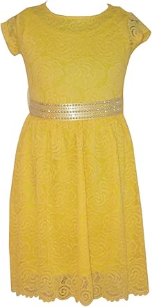 girls yellow easter dress