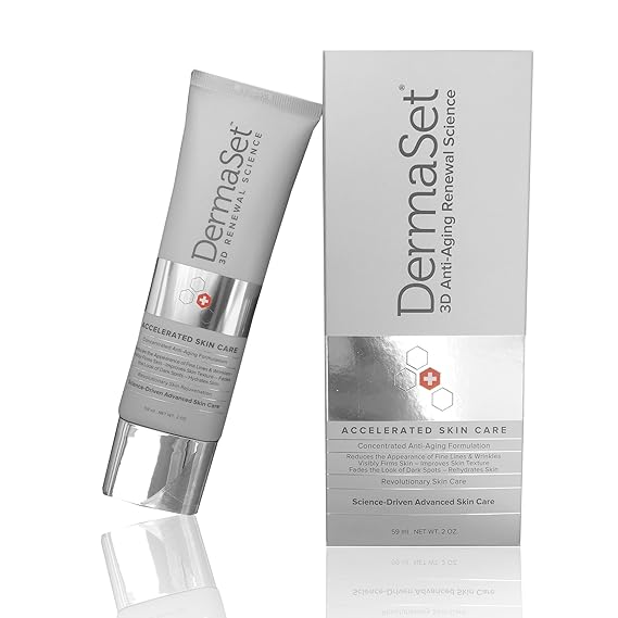 Amazon Com Dermaset Anti Aging 3d Renewal Cream Clinically Tested And Hypoallergenic Formula Beauty