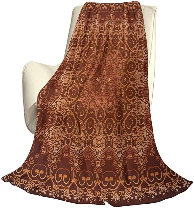 Antique Comfortable Home Series Blankets Vintage Lacy Persian Arabic