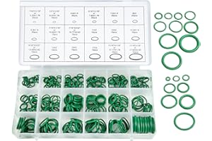 O Ring for Air Conditioning, 270PCS AC O Rings Kit Automotive, A/C Compressor Seals Assortment Kit, Car AC Compressor Gaskets