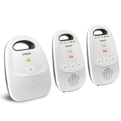 VTech Upgraded Baby Monitor with Rechargeable Battery, Long Range, Crystal-Clear Sound, and Alerts