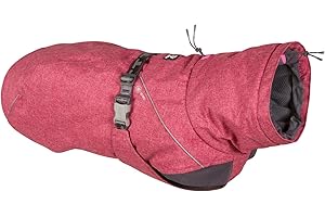 Hurtta Expedition Parka, Winter Dog Coat, Beetroot, 22 in