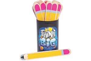 Fun Express Pencil Flip Name Sticks - 36 Pieces - Educational And Learning Activities For Kids