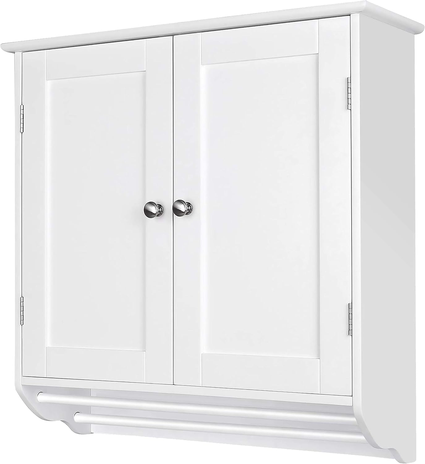 YOUKE Double Door White Colour Bathroom Cabinet Wall Home Furniture by