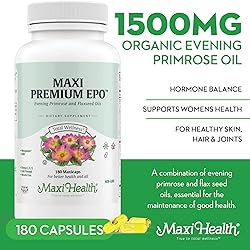 Maxi-Health Evening Primrose and Flax Seeds Oil