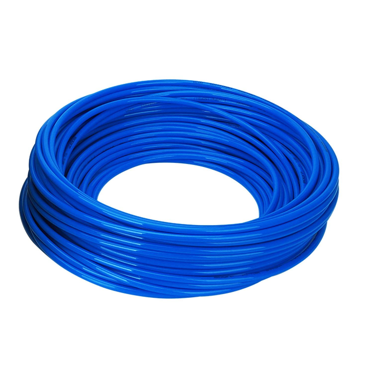 Antrella Blue Vacuum Air Hose PU/Turbo Rubber Tube 10mm ID x 14mm OD Wall Thickness 2MM Air Water Pipe 5 Meters Long, Pass Oil, Gas