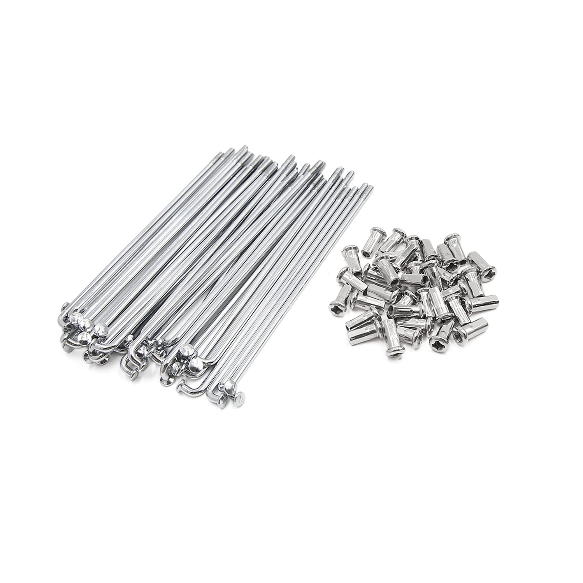 A ABSOPRO Motorcycle Wheel Spokes with Nipples 170mm Wheel Spokes (Set of 36)