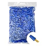 1000 Pcs Blue Wire Caps Electrical Wire Connector