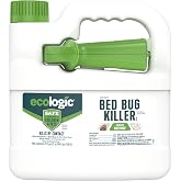 Ecologic Bed Bug Killer Ready-To-Use Spray, 64 Ounces | Kills Bed Bugs by Contact, Treats Cracks, Crevices, Mattresses &amp; More, Formulated with Lemongrass Oil &amp; Cornmint Oil