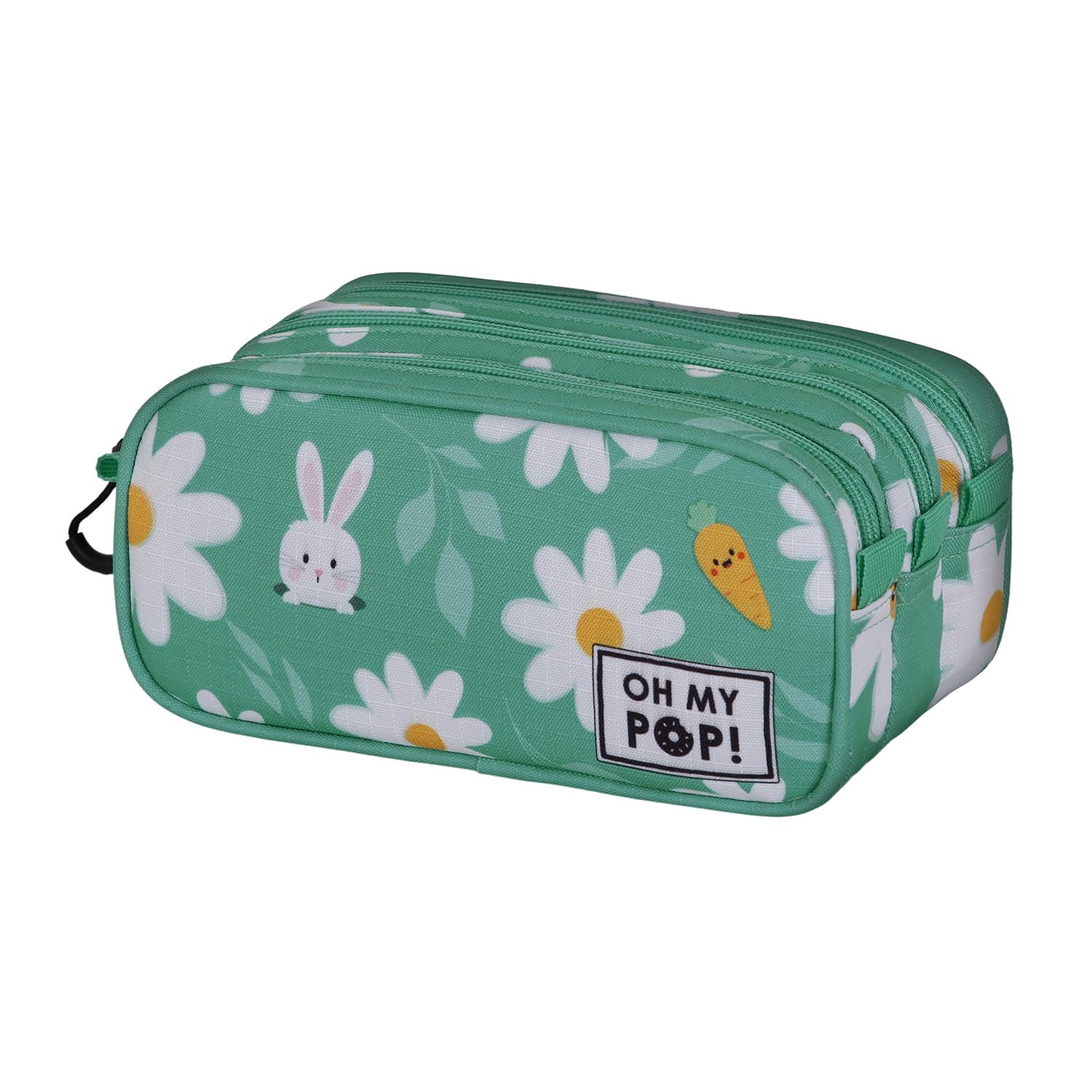 Oh My Pop! Blooming-Fan Trick Pencil Case 2.2, Turquoise, 23 x 11 cm