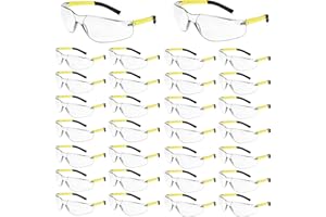 Salfboy Safety Glasses for Men Women ANSI Z87.1 Safety Glasses Bulk Protective Eyewear Scratch-Resistant