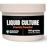 Mushroom Merchant Liquid Culture Premix 100 g Dextrose, Malt Extract &amp; Peptone Mix for Preparing Liquid Culture Media