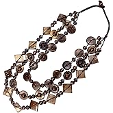 LCJAOF 3- Layered Statement Necklace Womens Bohemia Choker Necklaces