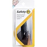 Safety 1st TV & Furniture Safety Straps, Black, Multi, 2 Straps(Pack of 1)