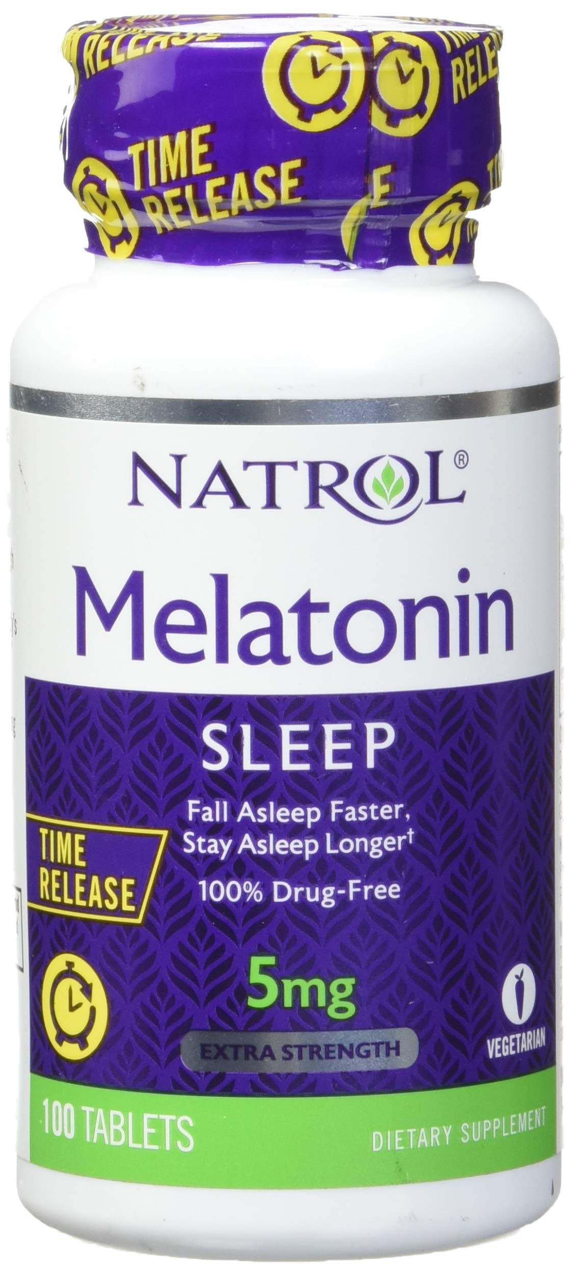 Photo 1 of Natrol Melatonin Melatonin Time Release, 90 Tablets