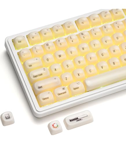 Amazon.com: Qisan PBT Keycaps 108 Key Cherry Profile Keycap Set