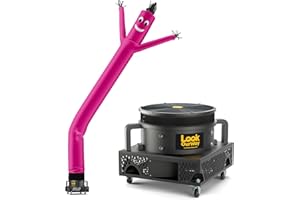 LookOurWay Air Dancers Wacky Waving Inflatable Tube Man Set - 20 Feet Tall Inflatable Dancing Man with Blower for Business Advertising