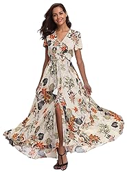 VintageClothing Women's Floral Maxi Dresses Boho