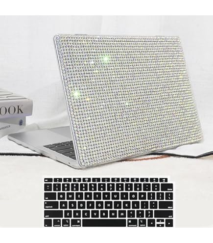 Custodia In Cristallo Bling Per Macbook Air Pro Retina13 Cover - Foto 5