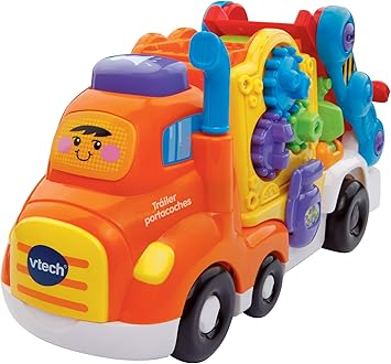 camion transporta coches juguetes