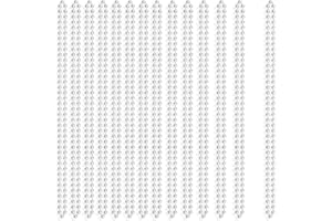 Weoxpr 20 Pieces White Faux Pearl Bead Necklaces Bulk,White Mardi Gras Beads Necklace for Kids,Faux Pearl Necklaces for Women Wedding Birthday Accessory for Party Decorations (32 Inch)