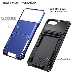 Vofolen Case for iPhone 8 Plus Case Wallet Card