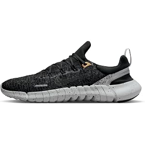 Nike Free Run 5.0 Men's Road Running Shoes (Black/Dark Smoke Grey/Black)