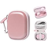 getgear case for TOZO A1 Mini Wireless Earbuds Bluetooth 5.3 in Ear Light-Weight Headphones Built-in Microphone (Rose Gold)