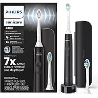 Philips Sonicare ProtectiveClean 4300 Electric Toothbrush, Sonic Toothbrush with Two Intensity Levels, Pressure Sensor and Ti
