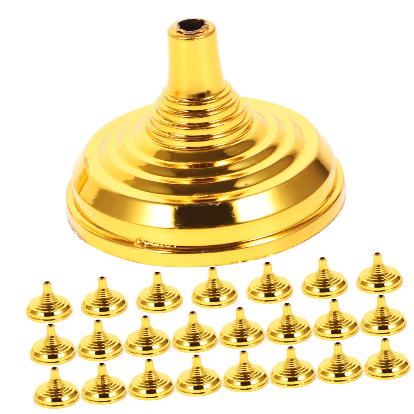 GANAZONO Flagpole Base 24Pcs Round Small Flag Stand Holder 2.2 Inch Ideal for Garden Porch Outdoor Flag Display