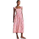 vineyard vines Women's Ellen Ruffle Maxi Dress