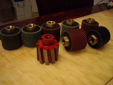 Tambour De Polissage Humide 18 Pieces Pour Maconnerie Granit Marbre Pierre Beton Meuleuse Meuleuse Humide Ponceuse Terrazzo Amazon Fr Bricolage