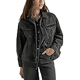 Wrangler womens Relaxed Fit Girlfriend Denim Jacket