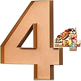 Pappnummer 34,8cm - Befüllbare Zahlenbox Für Charcuterie & Partys