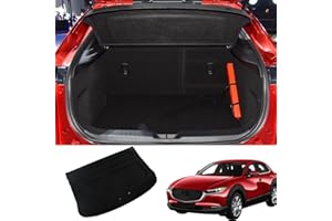 Marretoo for Mazda CX-30 Cargo Cover 2026 2025 2024 2020 2021 2022 2023 for Mazda CX30 Accessories Rear Trunk Shade Non-Retractable Trunk Cover