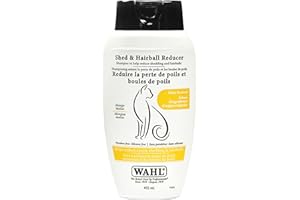 Wahl Canada Shed & Hairball Reducer Cat Shampoo, Help Reduce Shedding and hairballs, Plant derived, paraben Free, Silicone Fr