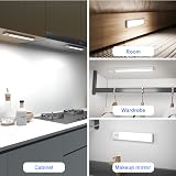 TOPPLEE Under Cabinet Lights 5 Pack with Remote 3 Color Temp 1300mAh Battery view 7