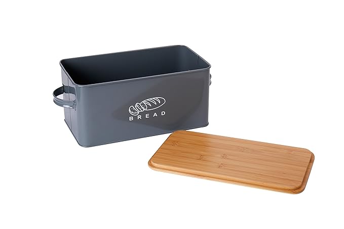 GA Homefavor Panera Contenedor de Cocina para el Pan con Tapa de ...