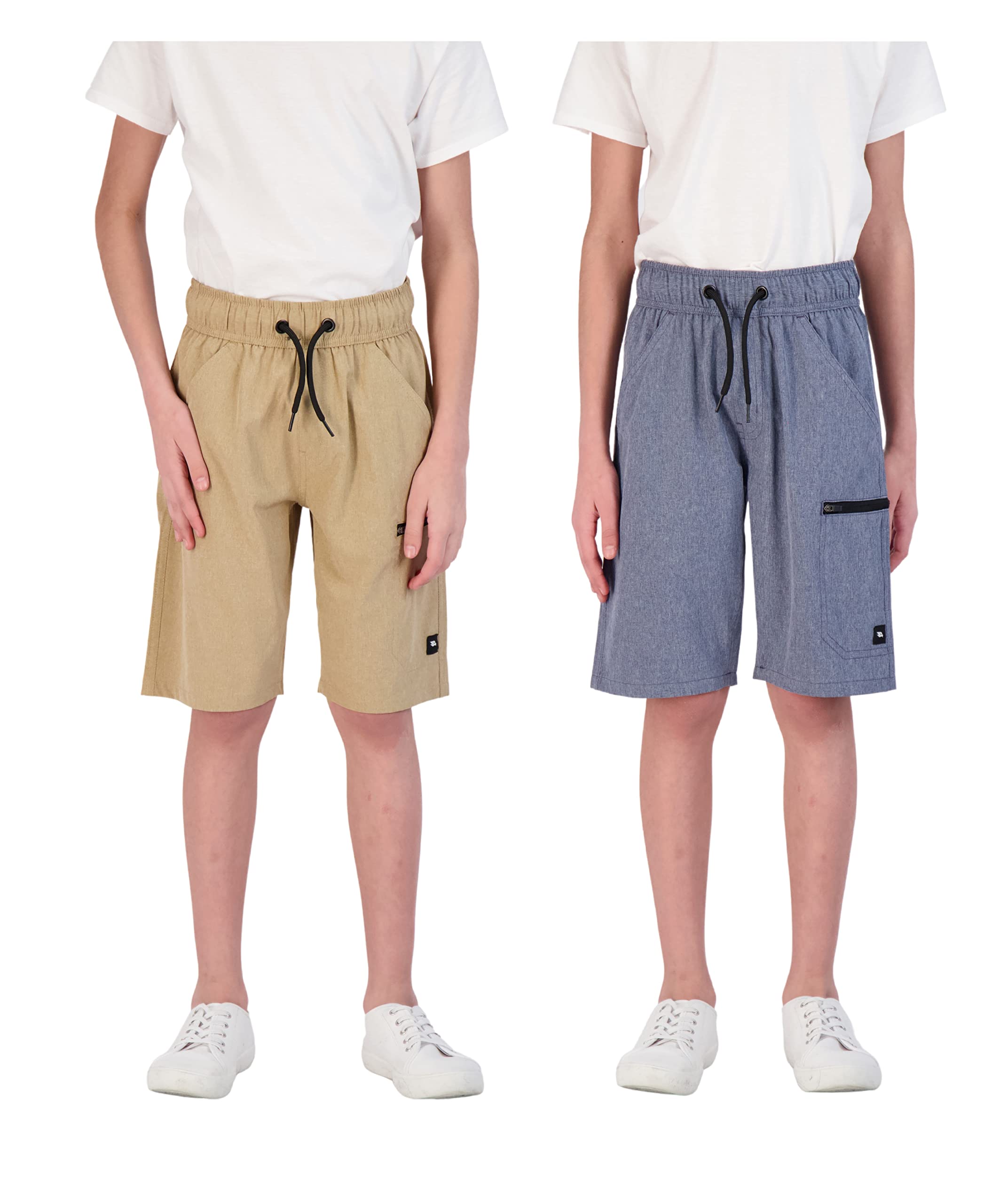 TONY HAWK Boys Shorts for Kids | 2 Pack Active Shorts for Boys