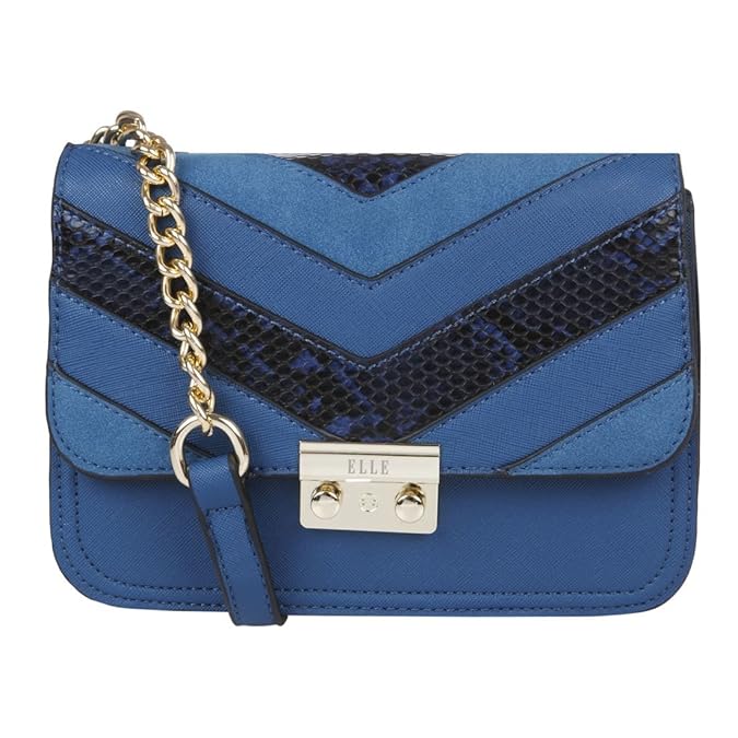 Buy Elle Women's Sling Bag (Blue) at Amazon.in
