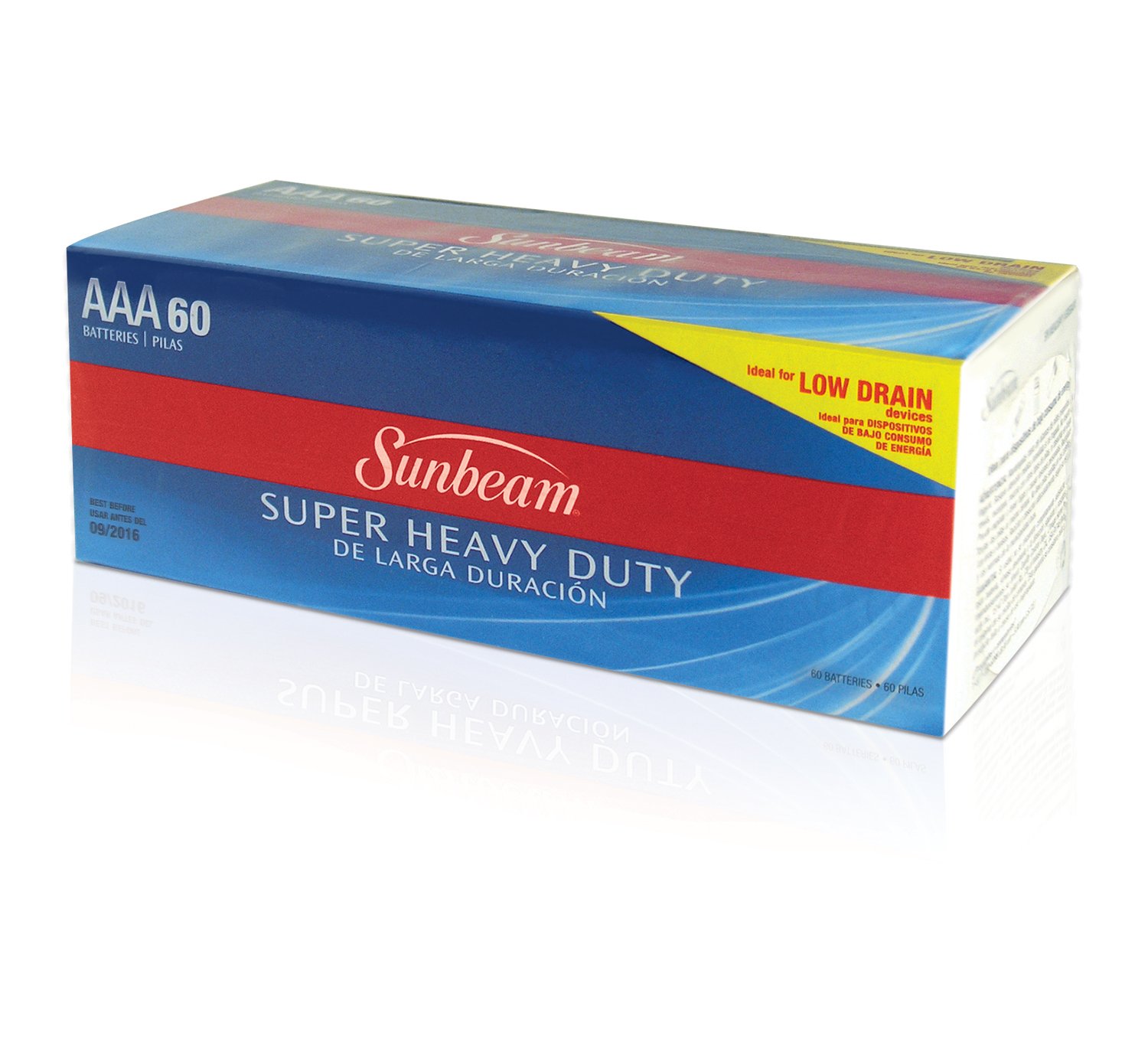 Sunbeam 30510400 Sunbeam AAA Super Heavy Duty Batteries, 60Pack Buy