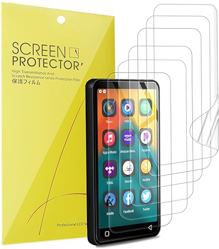 3 Pellicole Protettive Auto-Riparanti Per Diofox M8 MP3 Player – Flessibili, Anti-Graffio E Senza Bolle (Non Vetro Temperato)
