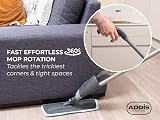 Addis Spray Mop 2 in 1 Microfibre Flat Mop 40x12x128 cm view 4