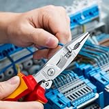 KNIPEX Pliers for Electrical Installation VDE Opening Spring 13 96 200 view 6