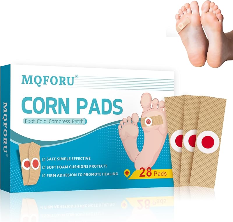 MQFORU Corn Remover Pads 28Pcs Foot Wart Remover Patch