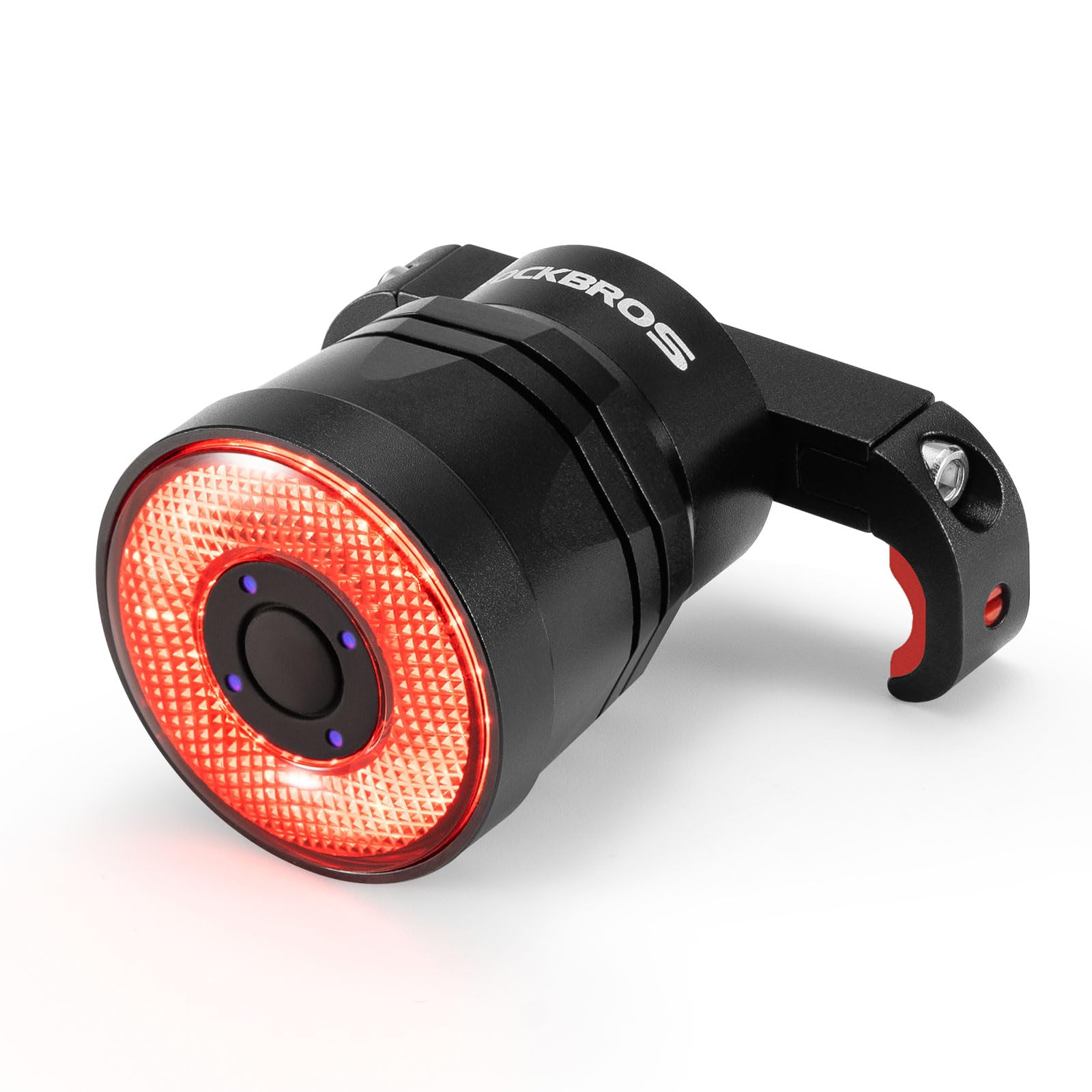 ROCKBROS Bike Tail Light Rear Light USB Rechargeable Bicycle Taillight Waterproof LED Bike Back Ultra Bright Smart Cycling for Safety Warning MTB Road Bikes with 4 Modes, up to 95 Hours